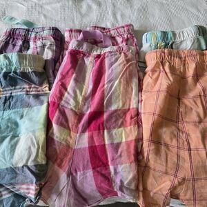 Colorful Plaid Old Navy Sleep Shorts (6)
